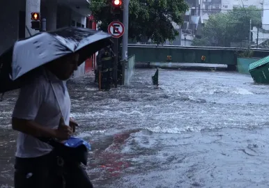 tormenta diluvio temporal amba