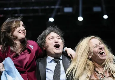 victoria villarruel javier milei karina milei