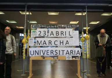 marcha universitaria