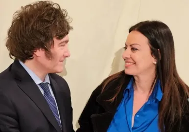 javier milei sandra pettovell