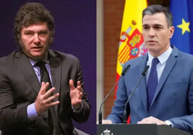 javier milei pedro sanchez