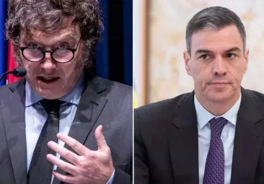 javier milei pedro sanchez
