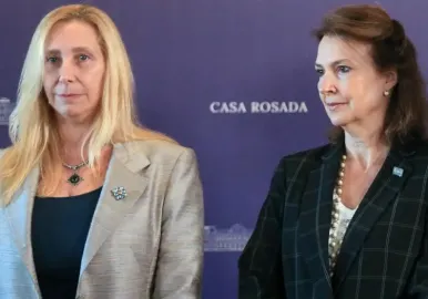 diana mondino karina milei