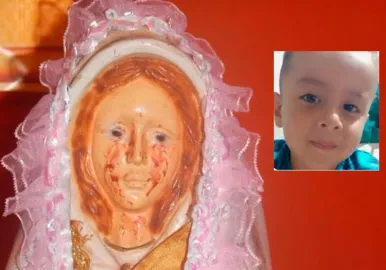 virgen llora sangre loan