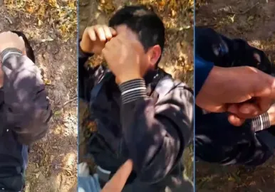 le mandaba fotos a su novia y lo baleo