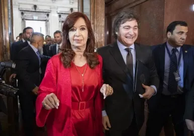 cristina kirchner javier milei