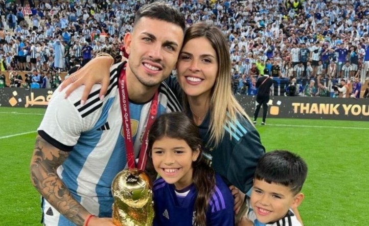 Leandro Paredes será papá por tercera vez junto a su novia Camila
