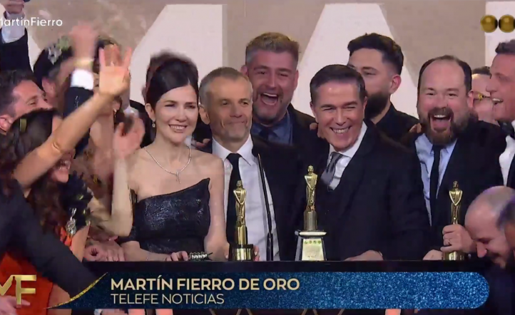 Telefe Noticias Ganó El Martín Fierro De Oro 2024 Infoveloz