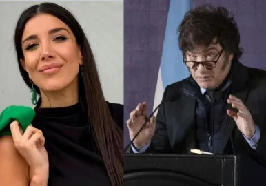 andrea rincon javier milei