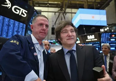 javier milei bonos mercado