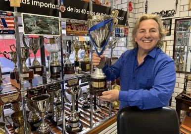 Roberto Vernucci peluquero jubilados