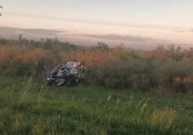 choque ruta santa fe