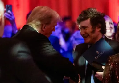 javier milei donald trump