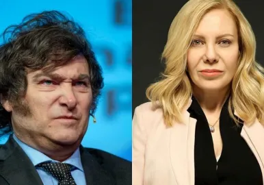 cecilia roth javier milei