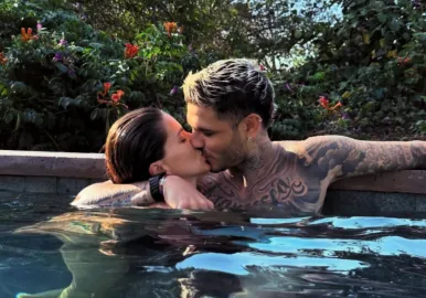 beso china suarez e icardi