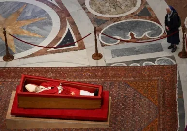 monja papa francisco