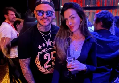 mauro icardi con miss turquia