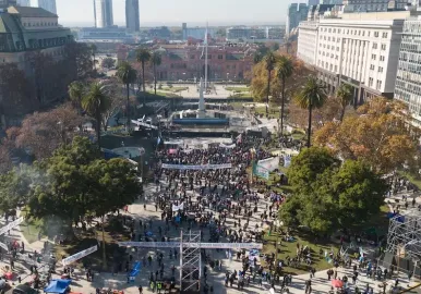 marcha apoyo cristina kirchner