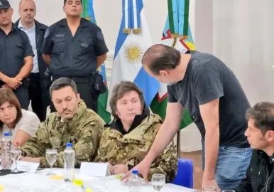 javier milei bahia blanca