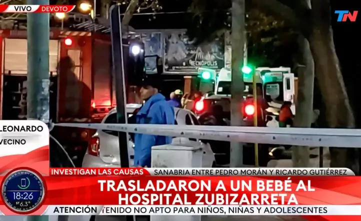 Tragedia en Devoto - Foto: Captura de pantalla