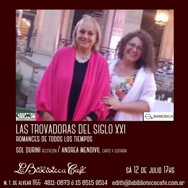 Sol Durini y Andrea Mendivil