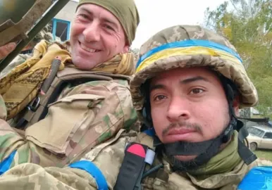 soldado argentino ucrania