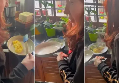 CRISTINA PRESA COCINANDO