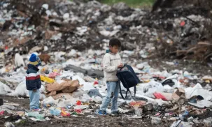pobreza infantil