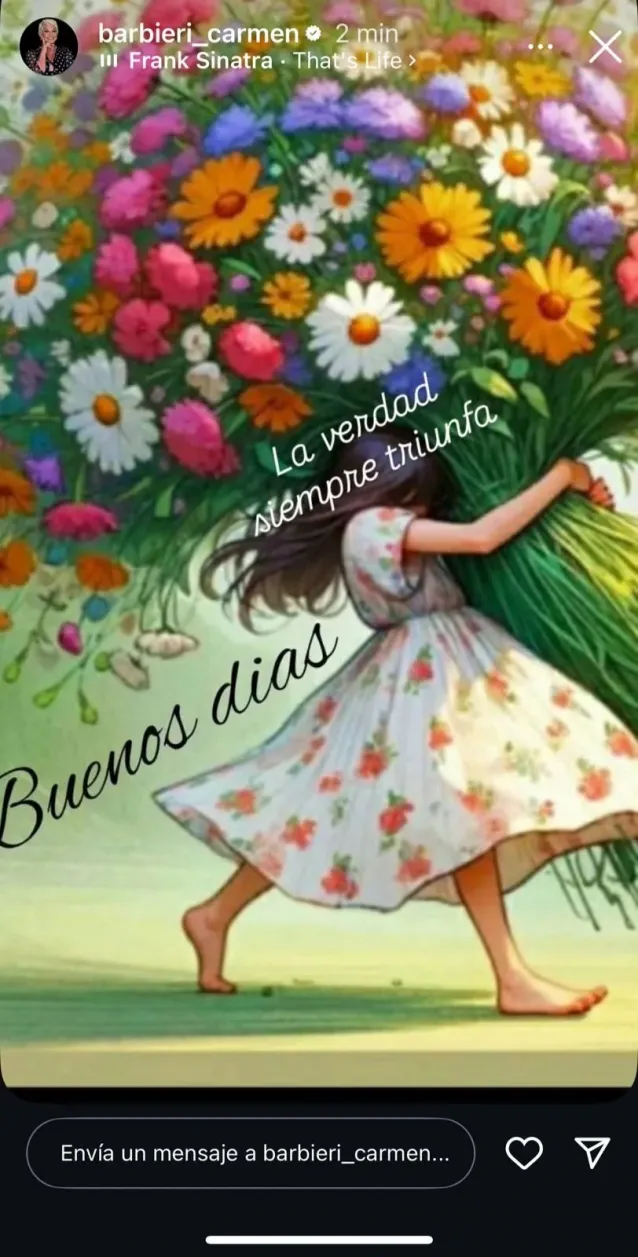 posteo de carmen barbieri