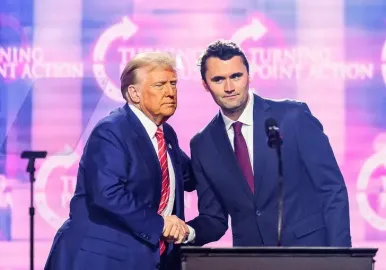 donald trump charlie kirk