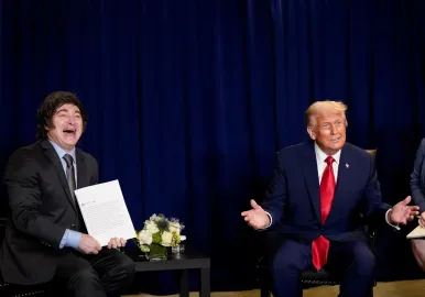 javier milei donald trump