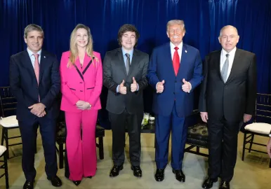 luis caputo javier milei donald trump