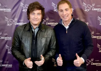 javier milei diego santilli