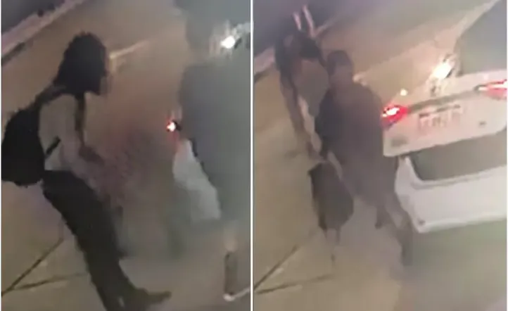 El momento en el que Martín Sebastián Palacios se encontró con Pablo Laurta.