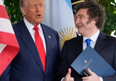 donald trump javier milei