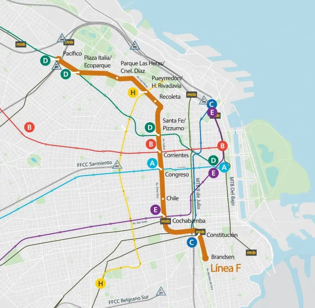 nueva linea de subte