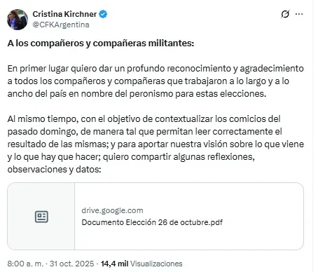 cristina kirchner
