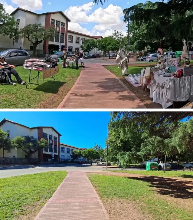 La Ciudad desalojó a 150 manteros