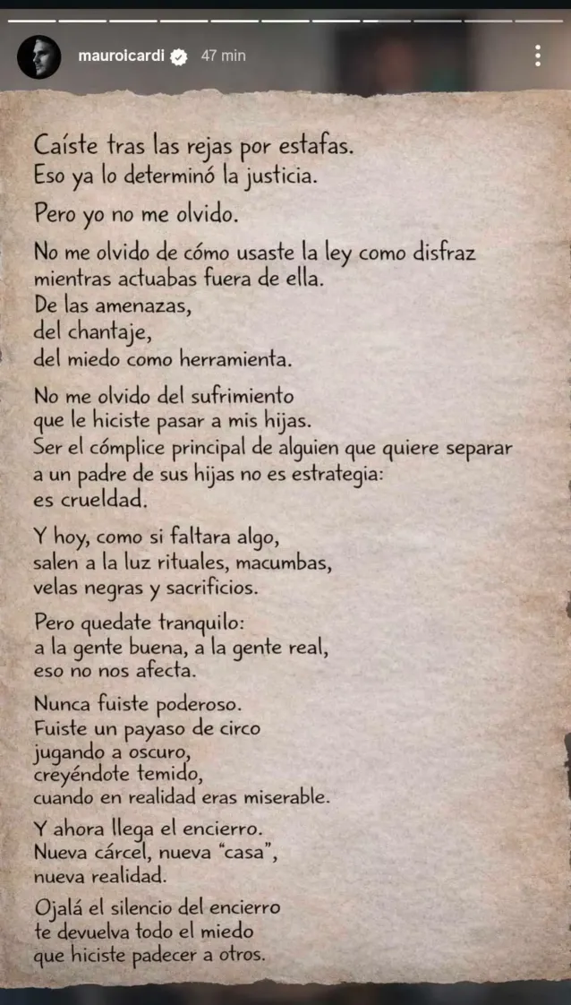 mauro icardi nicolas payarola