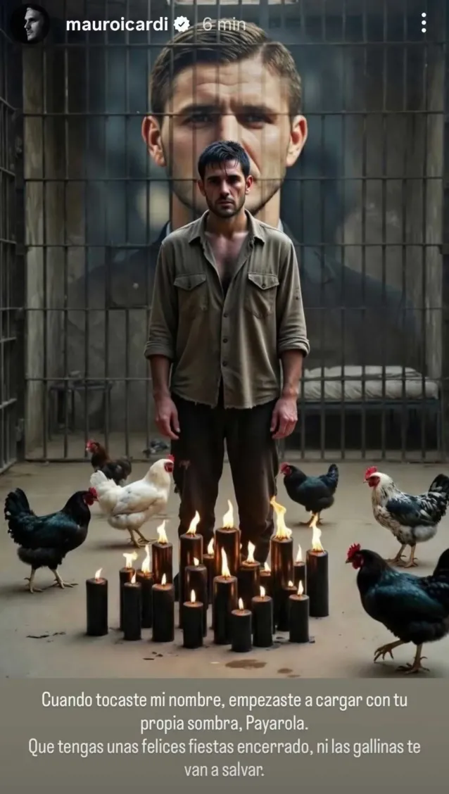 mauro icardi nicolas payarola