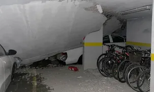 derrumbe parque patricios