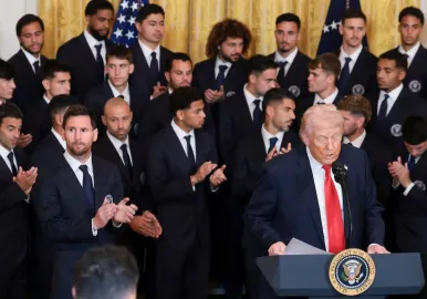trump messi