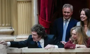 escandalo en el congreso