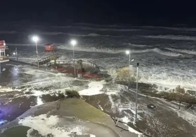 temporal costa atlantica