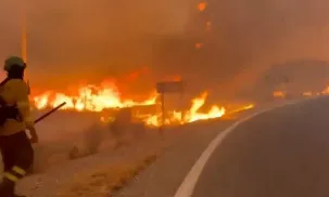 incendio forestal españa
