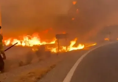 incendio forestal españa