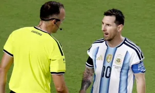 messi -arbitro