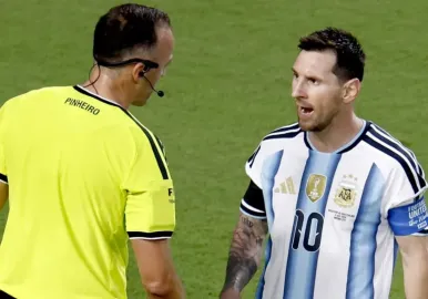 messi -arbitro
