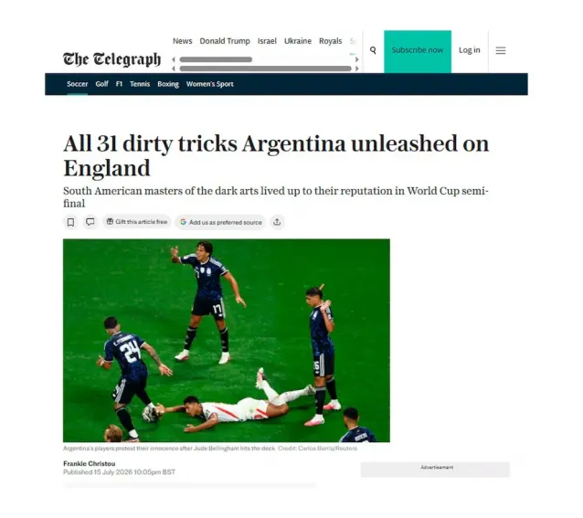 argentina inglaterra