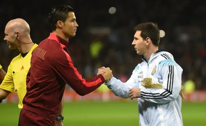 cristiano y messi